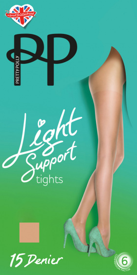 pretty polly Everyday Plus 15 Denier Light Support Tights - Nude pretty polly Everyday Plus 15 Denier Light Support Tights - Nude