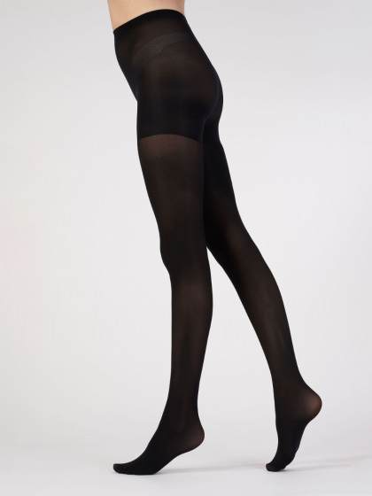 Pretty Polly Everyday Plus 50 Denier Opaque Bodyshaper Tights 1 Pair Pack - Black