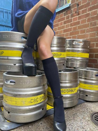 Pretty Polly Premium Opaques 60 Denier 3D Knee Highs 2 Pair Pack - Black