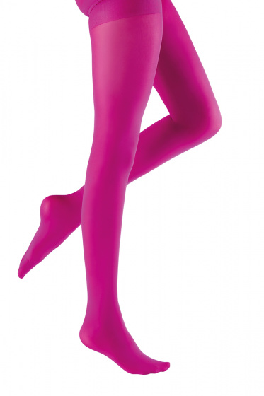Pretty Polly Premium Opaques 60 Denier Coloured Tights 1 Pair Pack - Raspberry