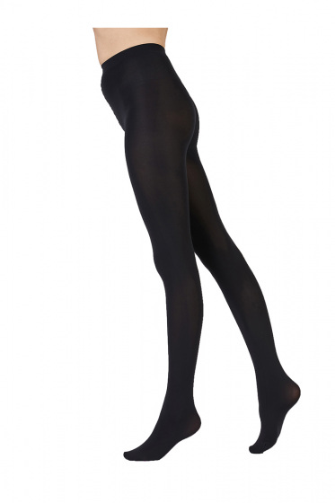 Pretty Polly Premium Opaques 80 Denier 3D Tights - Black