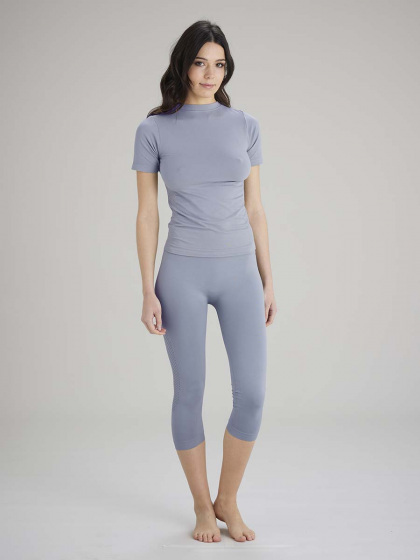 Pretty Polly Active-Wear Capri Leggings - Blueberry
