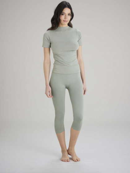 Pretty Polly Active-Wear Capri Leggings - Sage