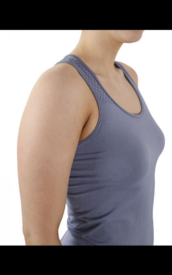 Pretty Polly Active-Wear Vest - Blueberry