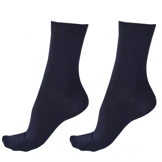 pretty polly Bamboo Socks 2 Pair Pack - Navy