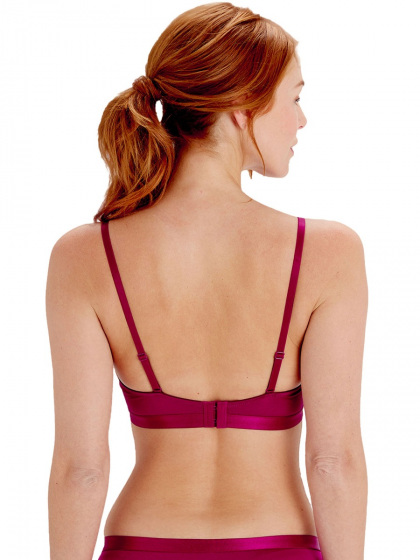 Pretty Polly Botanical Lace High Apex Bra - Fuchsia