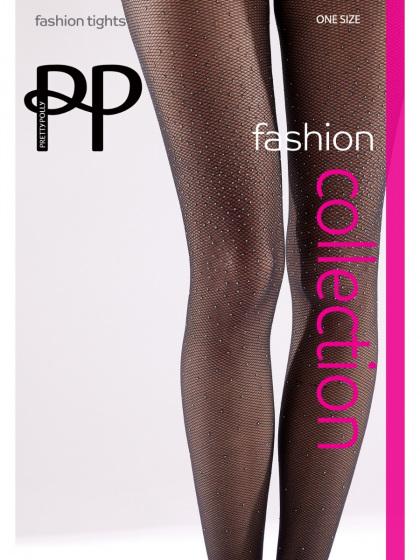 pretty polly Embellished Fishnet Tights - Black