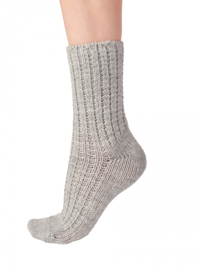 pretty polly Lounge Socks - Grey