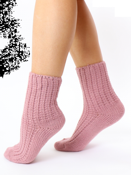 Pretty Polly Lounge Socks - Sugar Plum