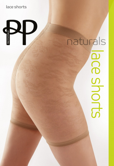 pretty polly Naturals Lace Shorts - Nude