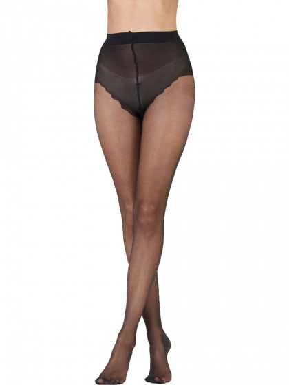 Pretty Polly Nylons 10 Denier Gloss Tights - Black