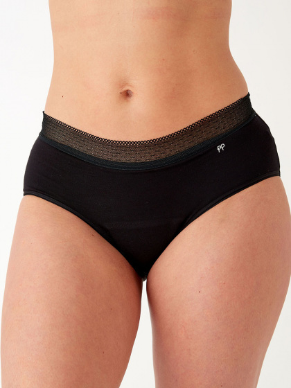 pretty polly Period Pants Hipster Short - Black