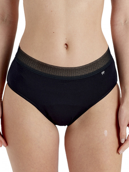 pretty polly Period Pants Midi Brief - Black