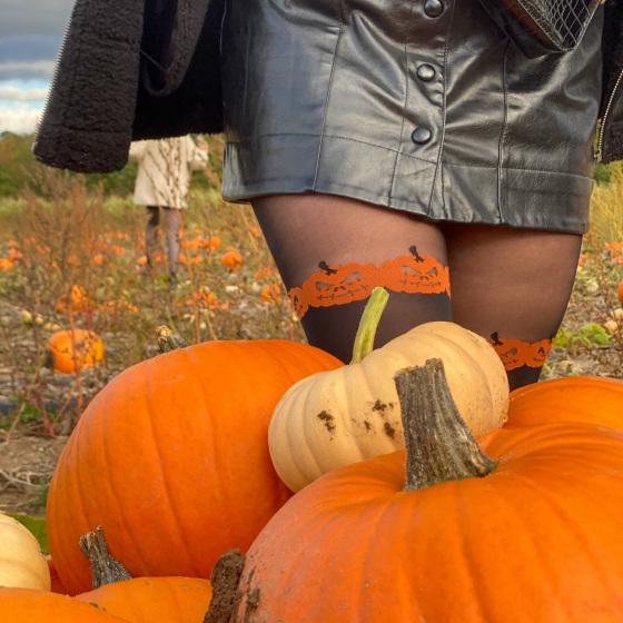 Pretty Polly Pumpkin Tight - Black Mix