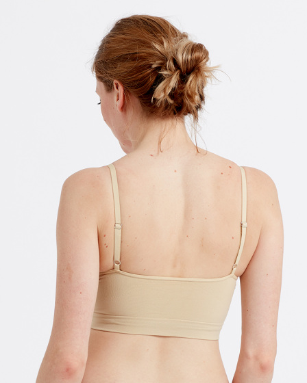 Pretty Polly Seamfree Eco-Wear Bralet - Nude