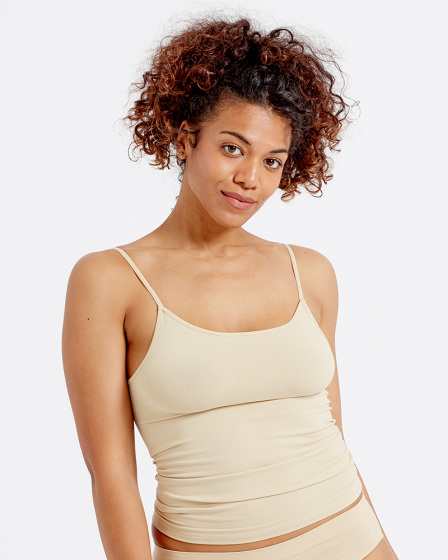 pretty polly Seamfree Eco-Wear Cami Vest - Nude