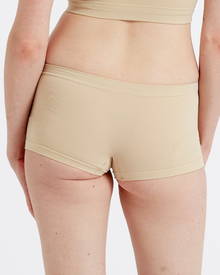 Pretty Polly Seamfree Eco-Wear Shorts - Nude