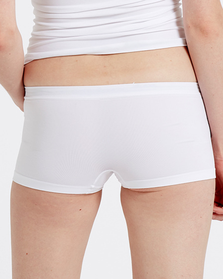 Pretty Polly Seamfree Eco-Wear Shorts - White