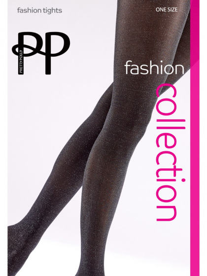 pretty polly Soft Shimmer Opaque Tights - Black