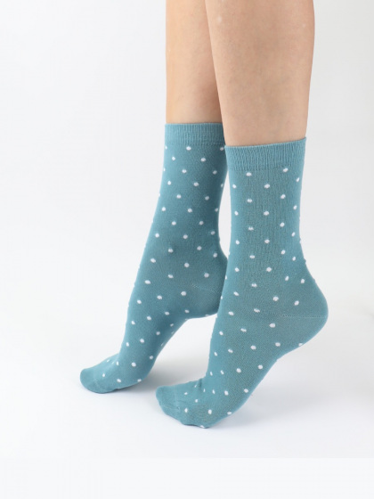 Pretty Polly Stripe Spot Mix Bamboo Socks 2 Pair Pack