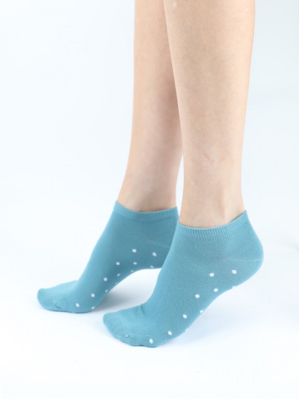 Pretty Polly Stripe Spot Mix Bamboo Trainer Liners 2 Pair Pack