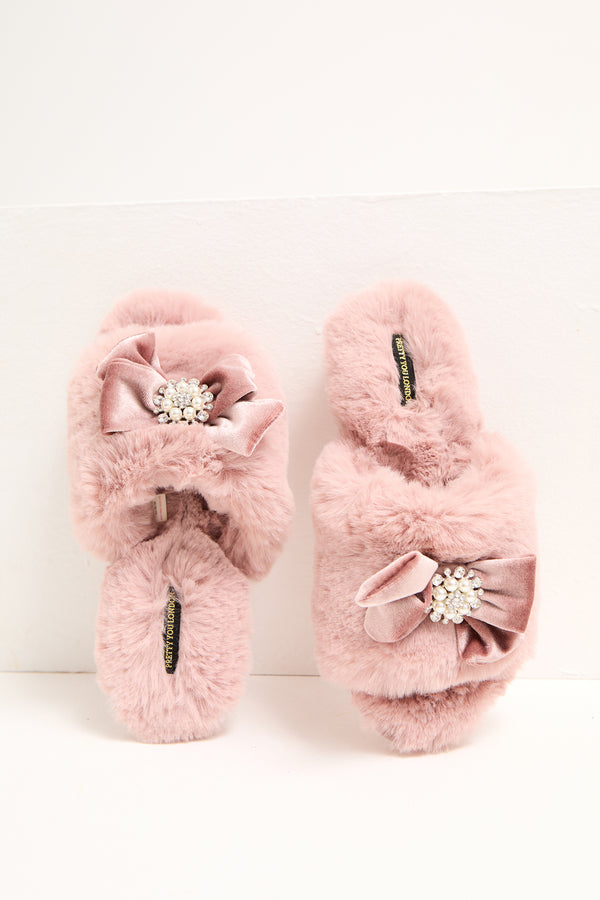 Pretty You Anya Slippers In Pink