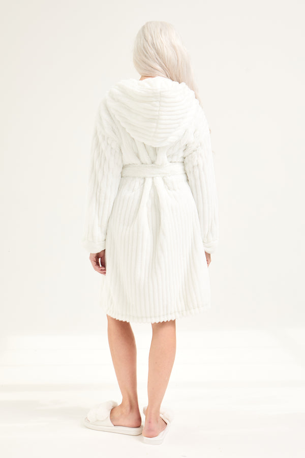 Pretty You Cloud Dressing Gown In Cream