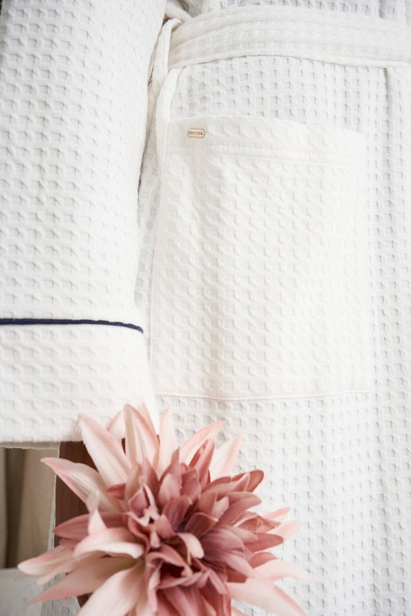 Pretty You Luxury Suite Waffle Robe In White