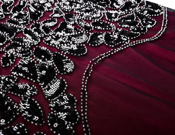 Prettyguide PrettyGuide Women 's 1920s Formal Evening Prom Dress