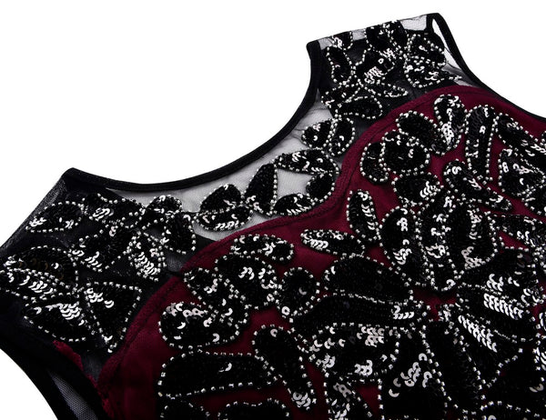 prettyguide PrettyGuide Women 's 1920s Formal Evening Prom Dress