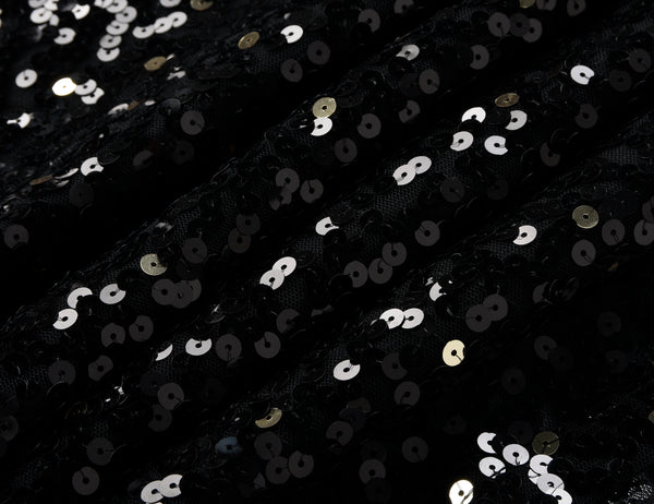 Prettyguide PrettyGuide Women's Sequin Midi Skirt Casual Flowy High Waist Cocktail Party Flare Skirt