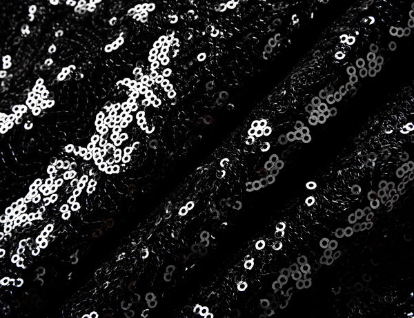 Prettyguide PrettyGuide Women's Sequin Skirt High Waist Glitter Bodycon Holiday Cocktail Party Short Skirt