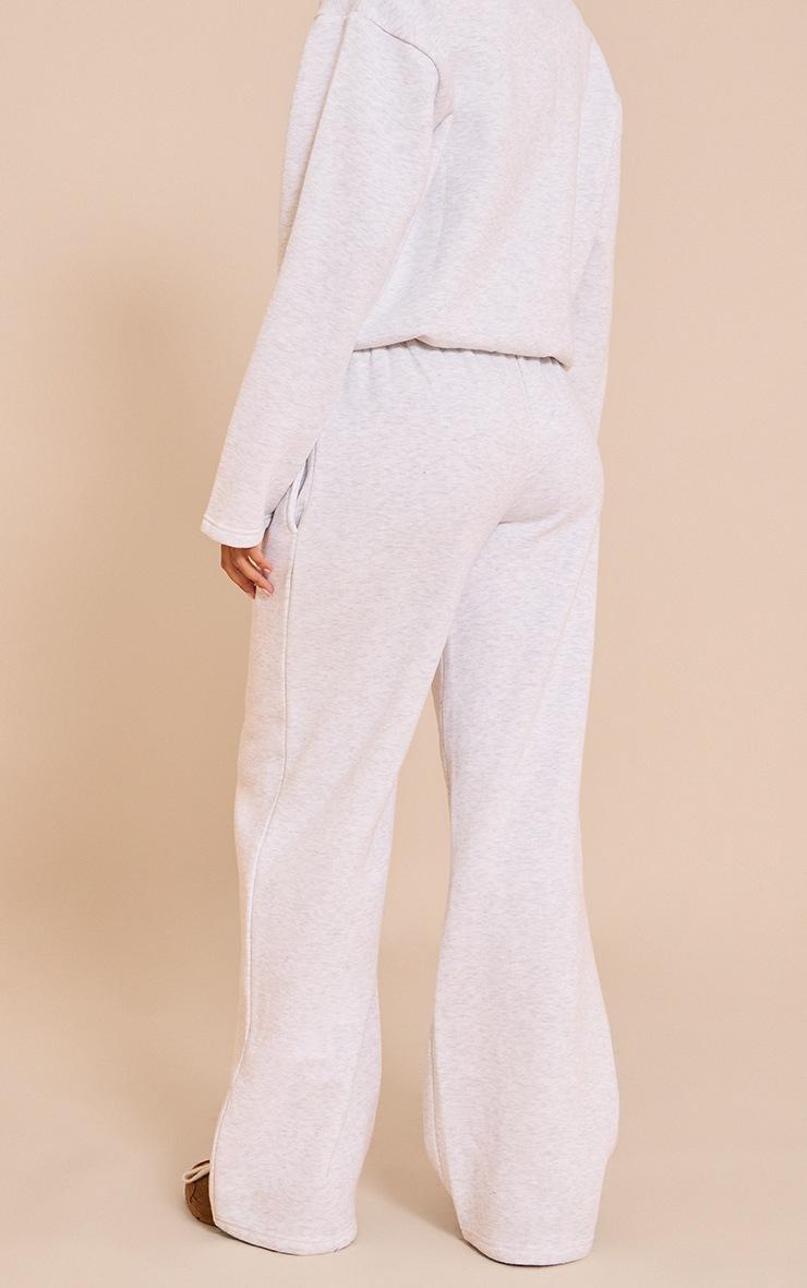 Pretty Little Thing Ash Grey Contrast Drawcord Sweatpants