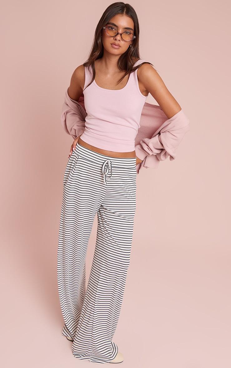 Pretty Little Thing Baby Pink Premium Soft Touch Scoop Neck Vest Top