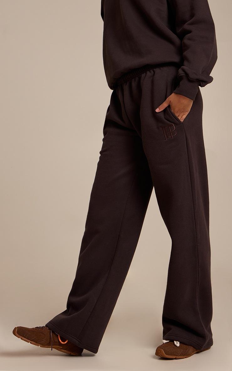 Pretty Little Thing Chocolate Prettylittlething Straight Leg Sweatpants