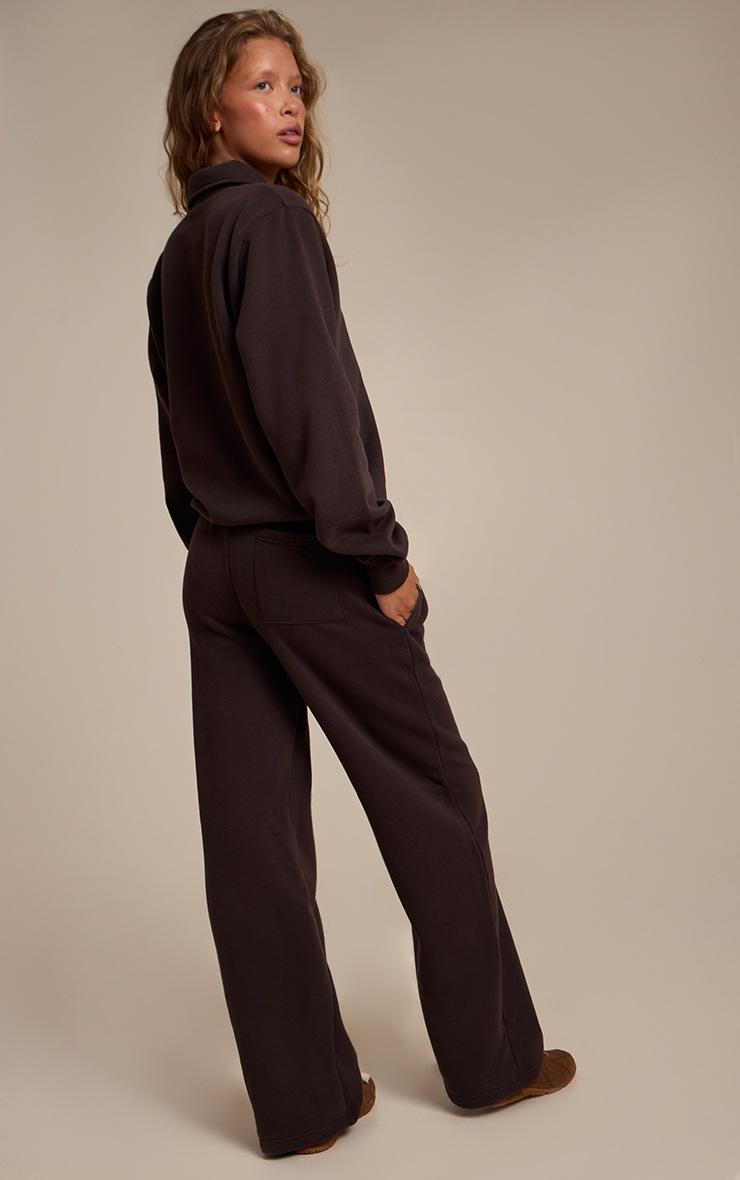 Pretty Little Thing Chocolate Prettylittlething Straight Leg Sweatpants