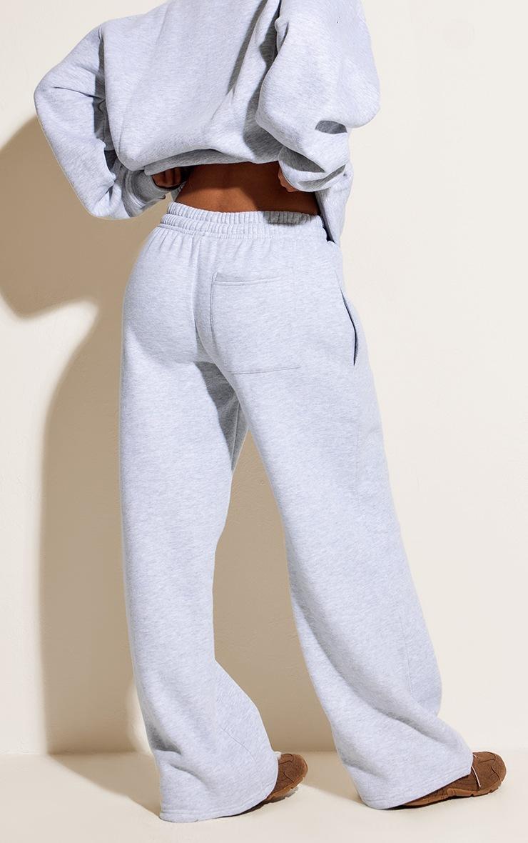 Pretty Little Thing Petite Ash Grey Straight Leg Sweatpants