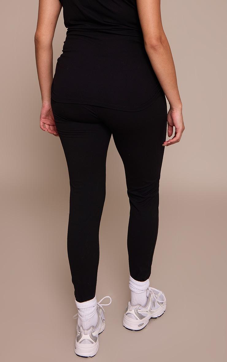 Pretty Little Thing Plus Black Sculpt Ruched Leggings