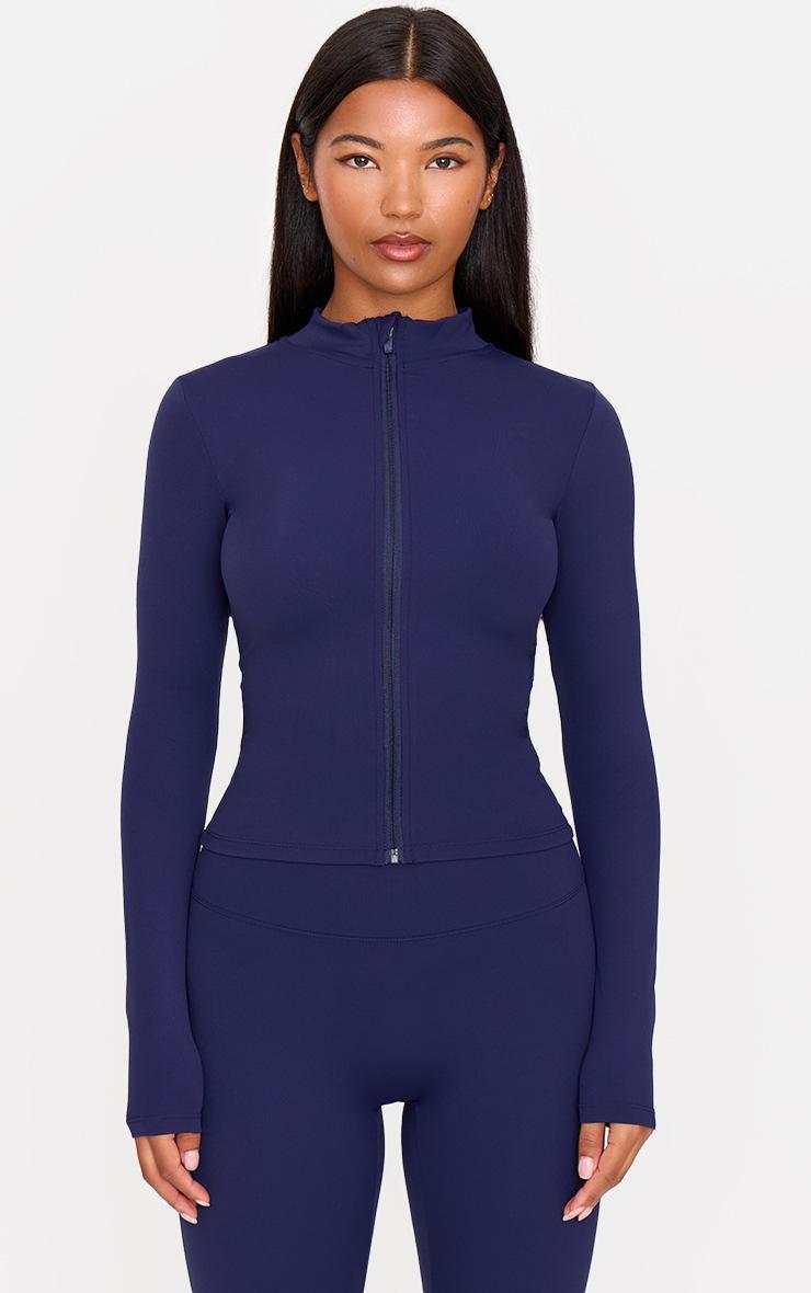 Pretty Little Thing Navy Ultimate Sculpt Jacket
