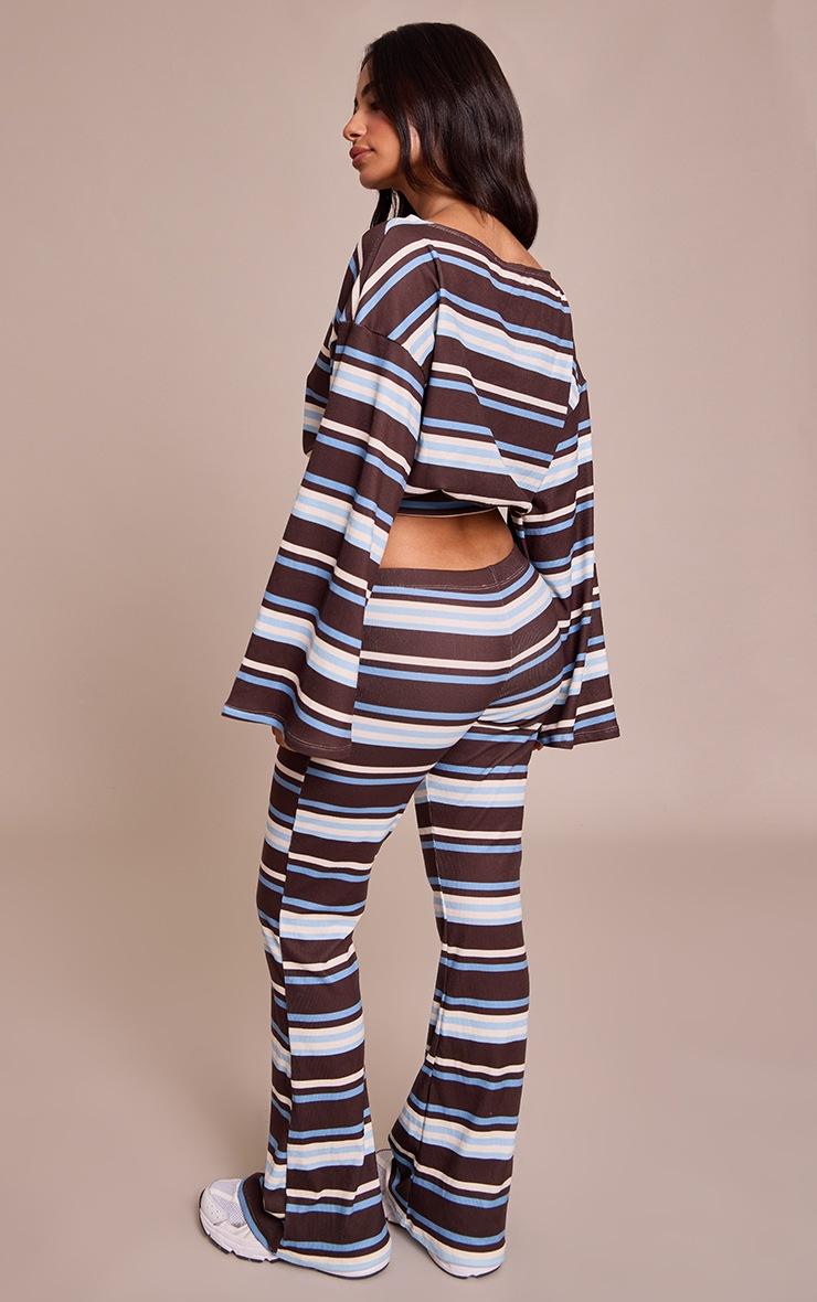 Pretty Little Thing Petite Chocolate Multi Pants