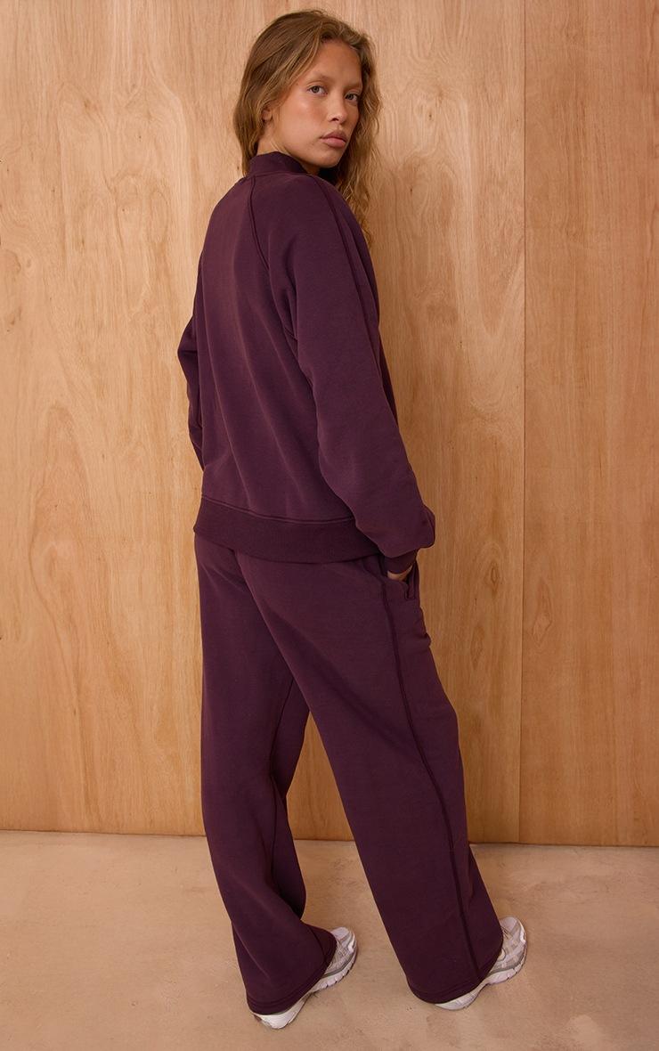 Pretty Little Thing Plum Wide Leg Sweatpants