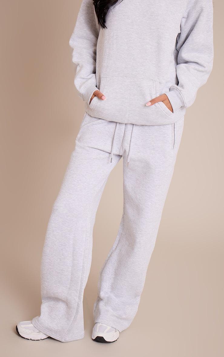 Pretty Little Thing Tall Ash Grey Straight Leg Sweatpants