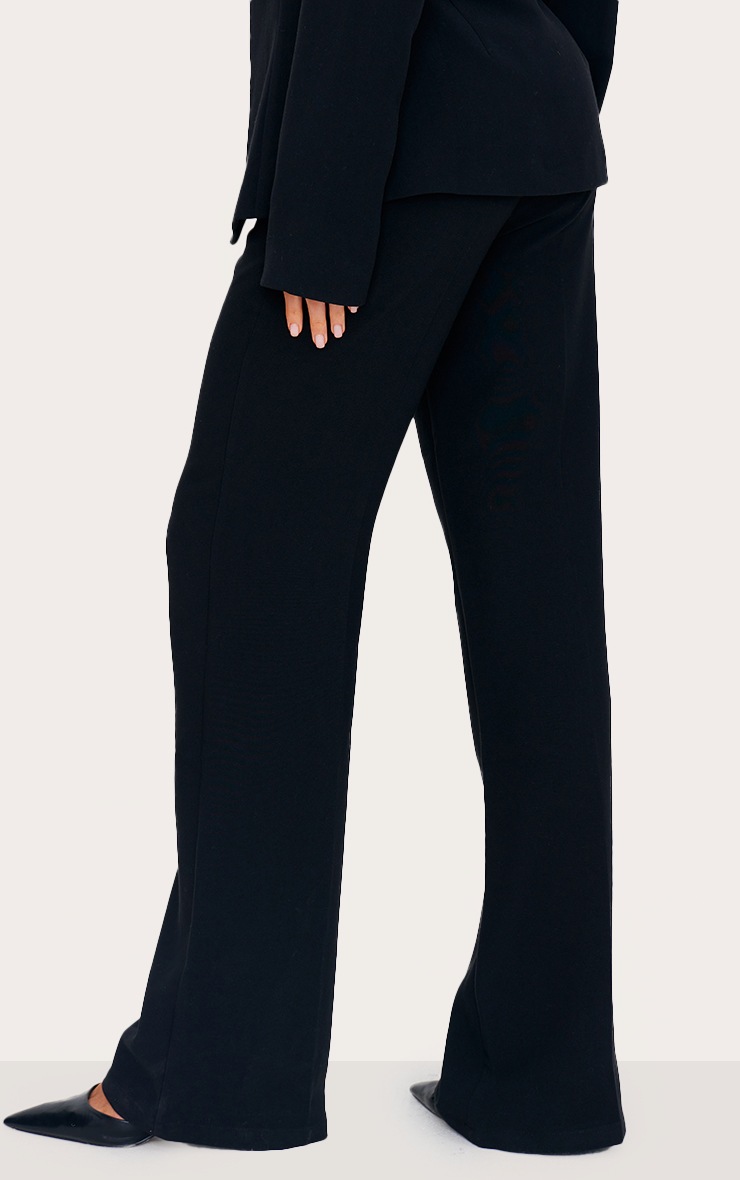Pretty Little Thing Tall Black High Waisted Tailored Pants