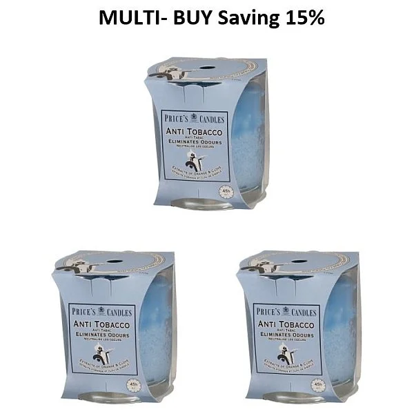 price's candles Anti-Tobacco Jars