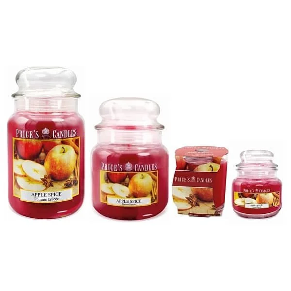 price's candles Apple Spice