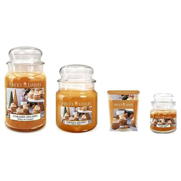 price's candles Caramel Delight