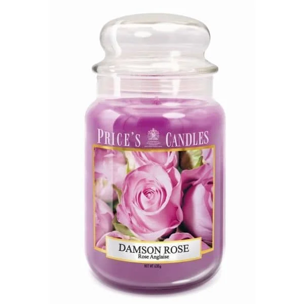 Price's Candles Damson Rose