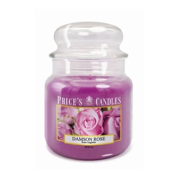 Price's Candles Damson Rose