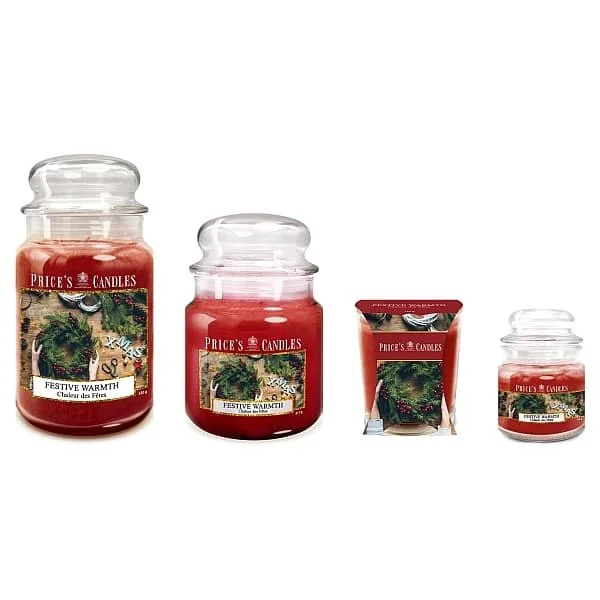 price's candles Festive Warmth