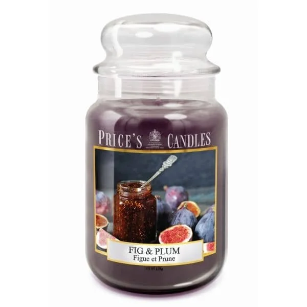 price's candles Fig & Plum